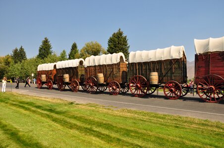 Cowboy western wagon
