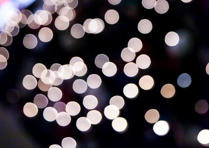 Sparkle city lights illumination
