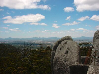 Castle distance rock