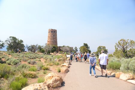 Desert View Watchtower Grand Canyon South rim, Arizona photo