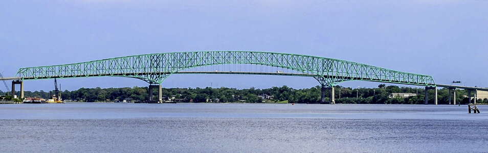 Hart Bridge in Jacksonville, Florida photo