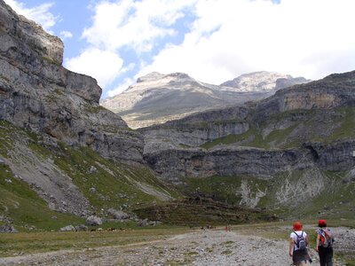 Ordesa valley landscapes pyrenees photo