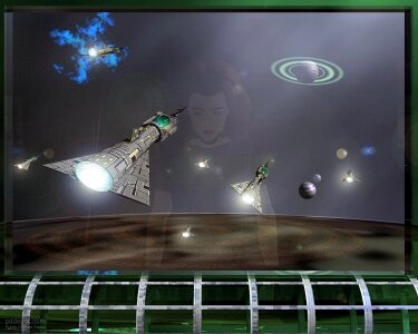 Art evacuation outer space
