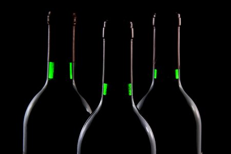Dark Wine Bottles photo