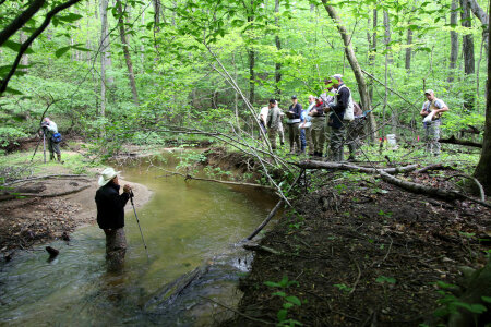 FWS employees surveying and assessing rivers and streams-1