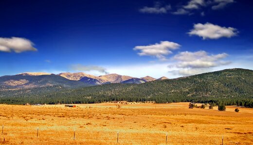 Agriculture cloud countryside photo