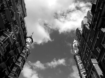 Black And White building buildings