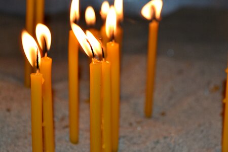 Candle flame candlelight photo