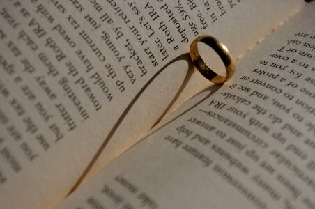 Ring love read photo