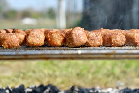 Barbecue charcoal picnic photo
