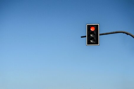 Stop street traffic lights photo