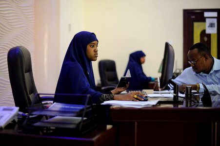 People woman office