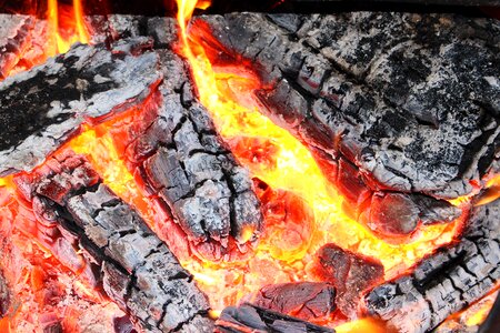 Flame campfire heat