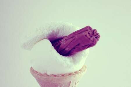 Ice Cream Cone Chocolate photo