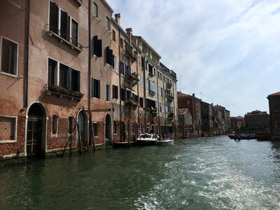 Landscape of Grand Canal Venice Italy