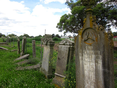 Maitland's Jewish Cemetery in New South Wales, Australia photo