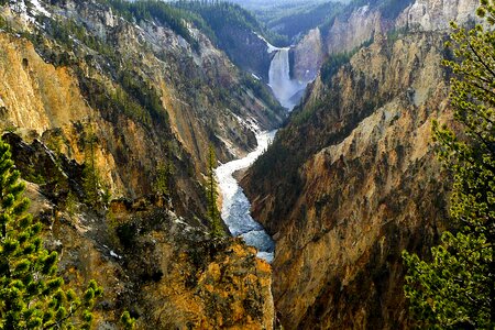 Usa national park whitewater photo