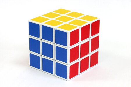 Puzzle rubik toy photo