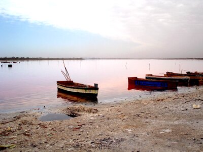 Boat lake senegal