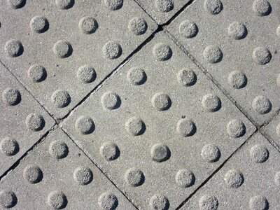 Brick concrete brick squares
