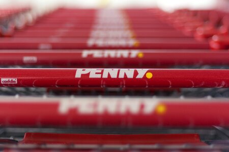 Shopping cart trolley shopping