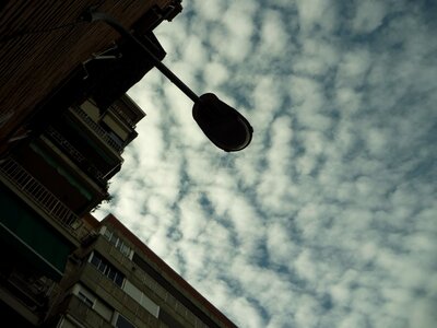 Sky clouds contrast photo