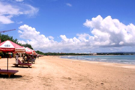 Indonesia beach sand photo