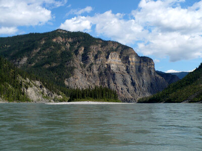 Third Canyon Landscape on the Nahanni River photo