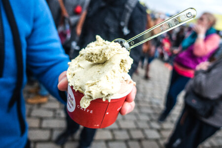 Gelato al pistacchio photo