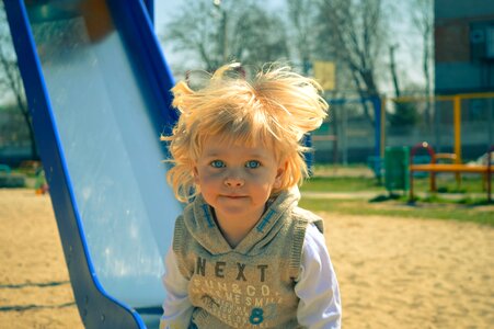 Playground blonde little photo