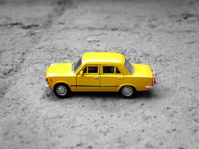Yellow Toy Car