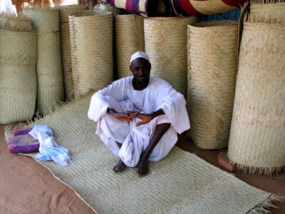 Carpet seller Sudan photo