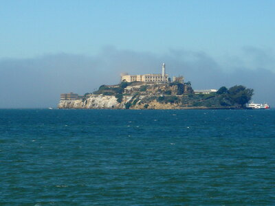 Alcatraz Island Island in San Francisco California photo