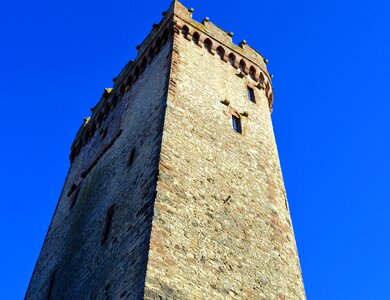 Architecture brick castle photo