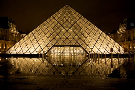 Pyramid france architecture photo