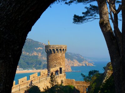 Tossa de mar spain sea