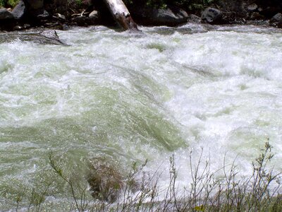 Landscape natural creek photo