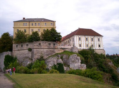 Castle Hill building in Veszprém, Hungary photo