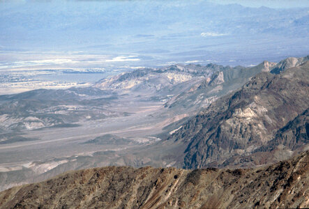 View of Death Valley National Park from Dante's Point in Nevada photo