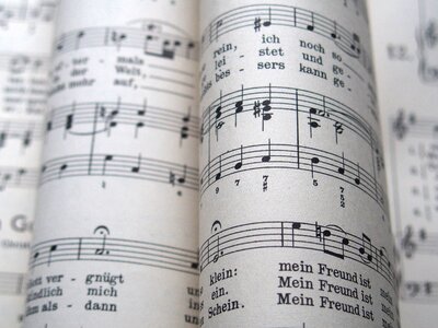Vocal melody pisen