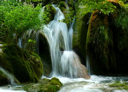 Nature plitvice zieloeń photo