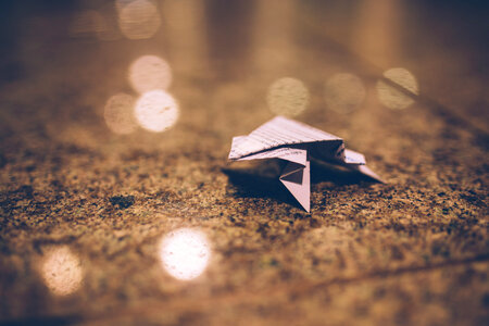 Origami Bokeh photo