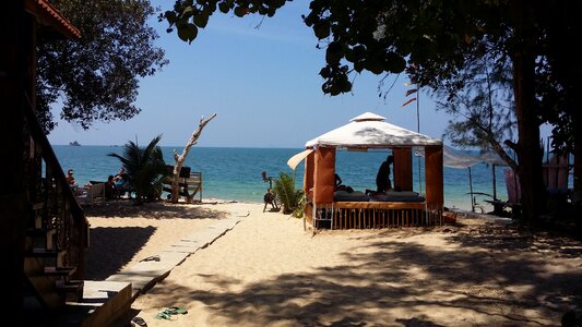 Sea beach thailand photo