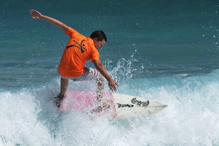 Wave water surf