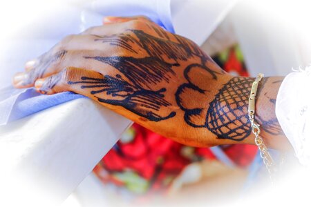 Hand woman tatoos photo