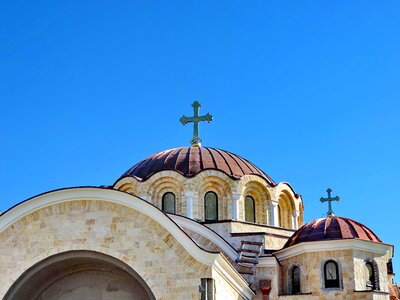 Byzantine monastery orthodox photo