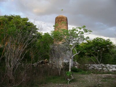 Kintunich archaeological site in Yucatan, Mexico photo