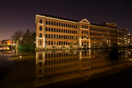 Night facade europe photo