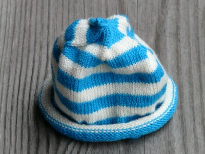 Children cap knit knitted photo