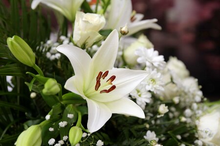 Bouquet decoration lily